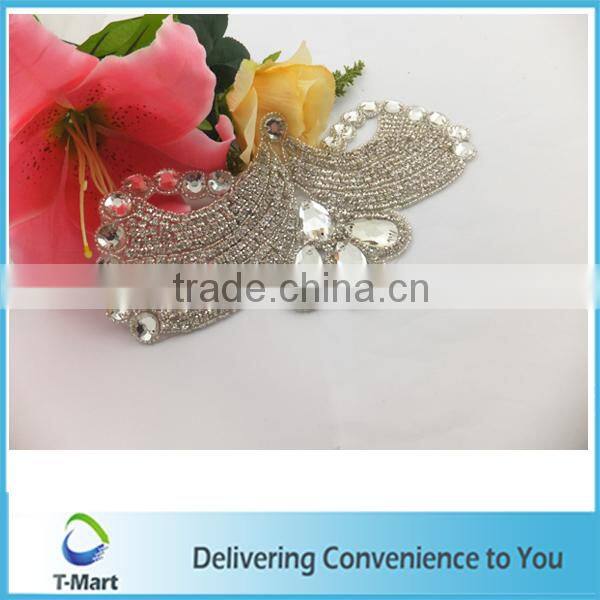 finding distributor of rhinestone mesh applique