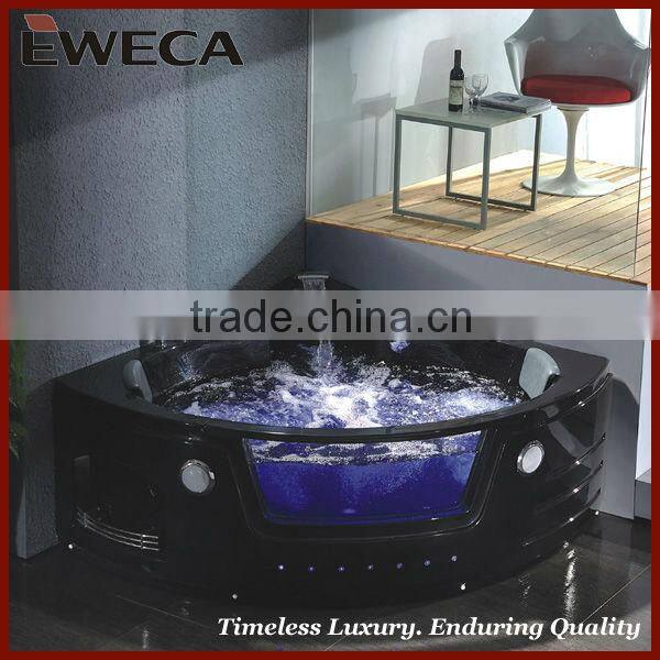 Luxury Black Clear Whirlpool Hot Tub
