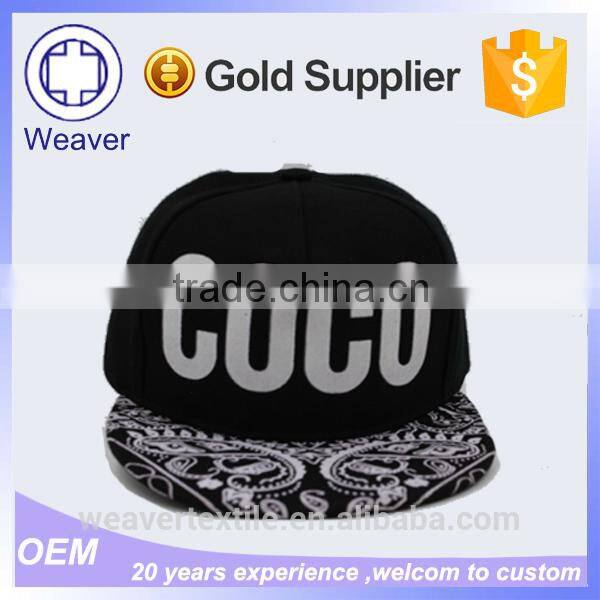 Top Selling Products 2015 Custom Flat Brim Fur Baseball Cap Snapback Cap Hat Cheap