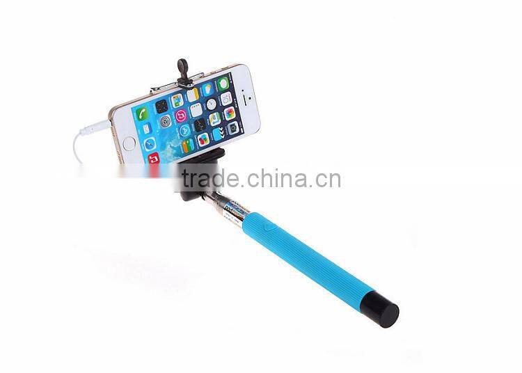 Hot Selling Cable Take Pole Selfie Stick