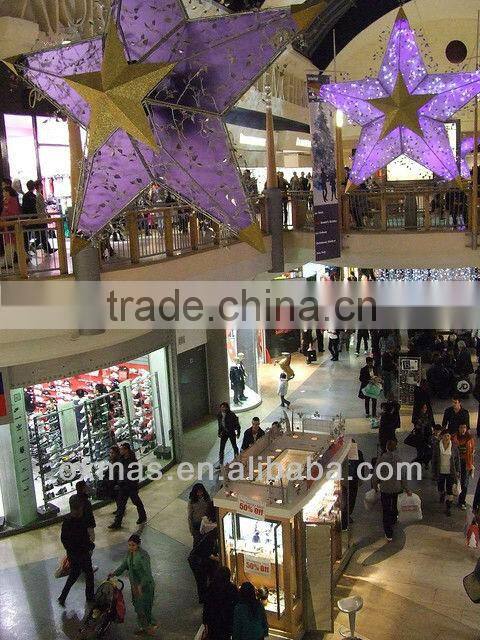 purple dreaming star ramadan hotel hang festival Decorations