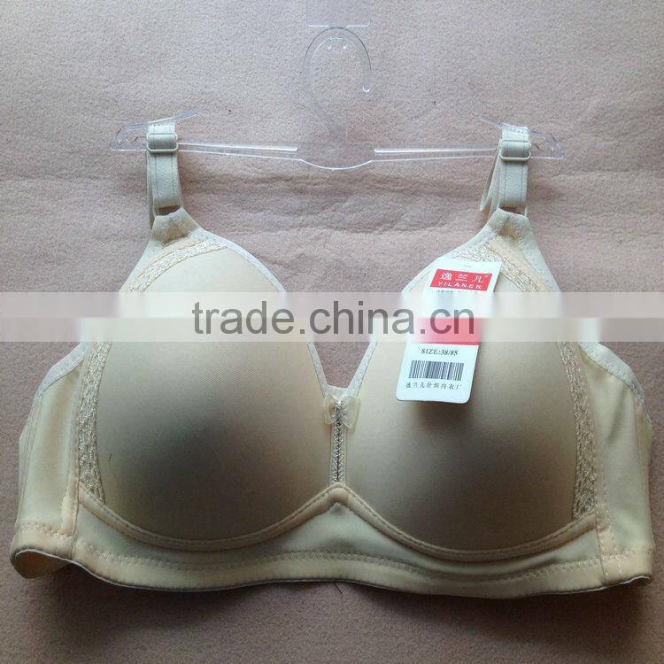 1.2USD 36-42D Cup High Quality Adjustable Fashional Ladies Sexy Bra Without Rim Inside, Fat Women Push Up Sexy Bra(gdwx211)
