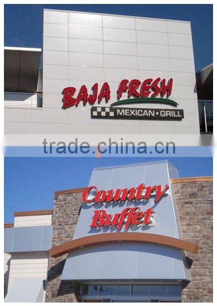 5mm wall cladding aluminum composite panel