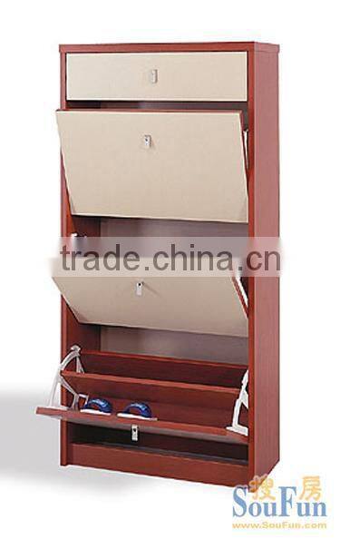 high quality European style melamine shoe cabinet