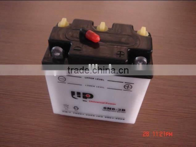 Dry Charged Vented Motorcycle Battery YB4L-B 12V 3AH
