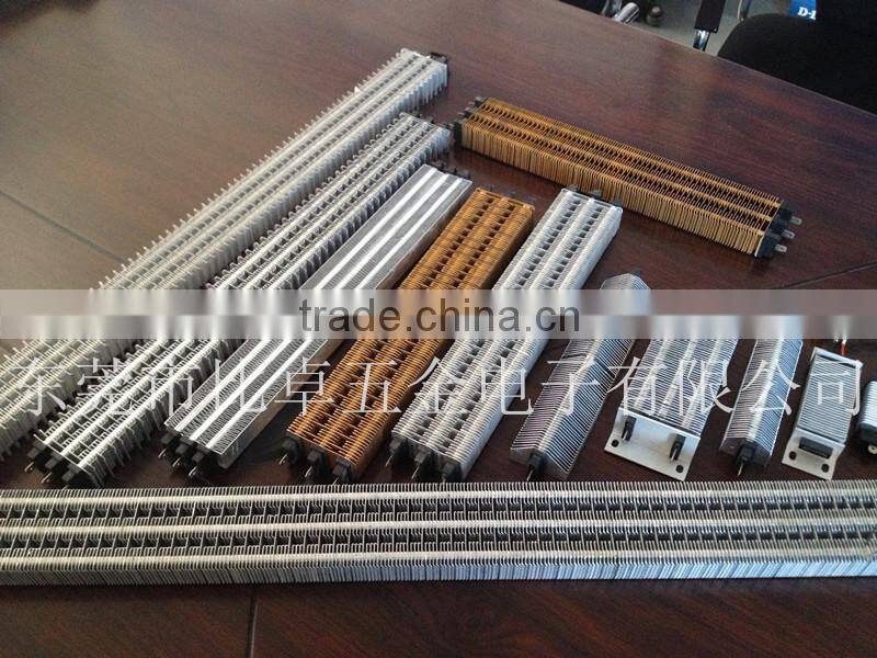 PTC non-surface-electrified heating parts for air-conditioner air curtain disinfection cabinet