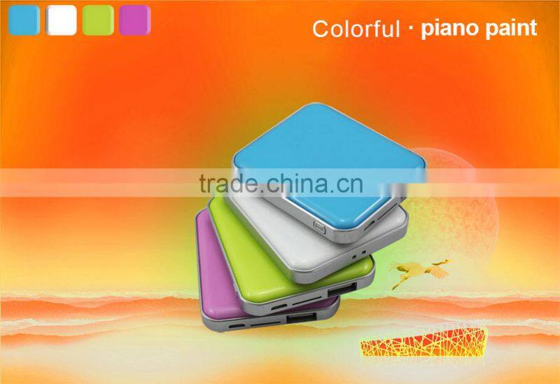 To high quality mirror Portable power bank rechargeable 2200mah