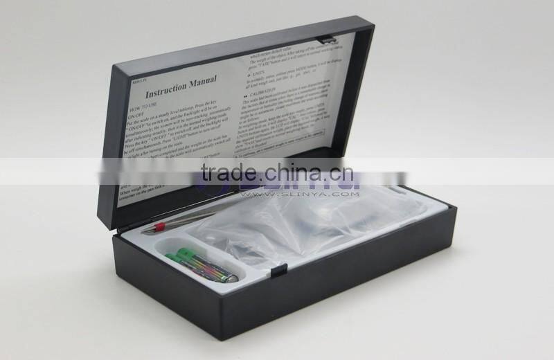 6 Unit Switch CT/DWT/G/GN/OZ/OZT Max 50g Professional 0.001g Jewelry Scale