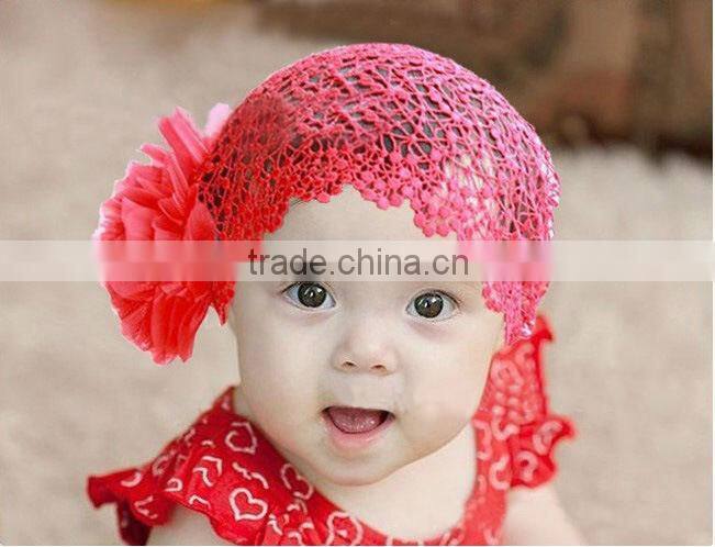 2013 New Flower Lace Baby Girl Headband
