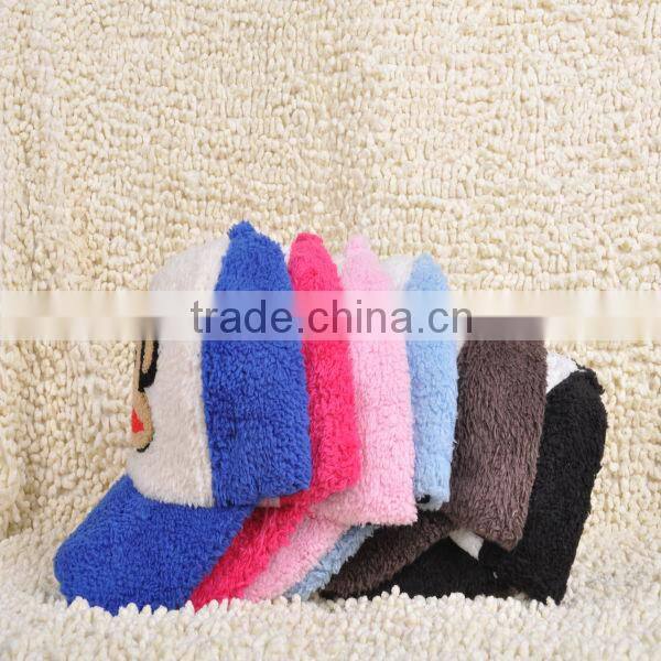 2013 new style fashion plush beanie hat and cap
