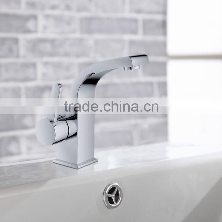 Cheap Price Fancy Curved Brass Basin Faucet