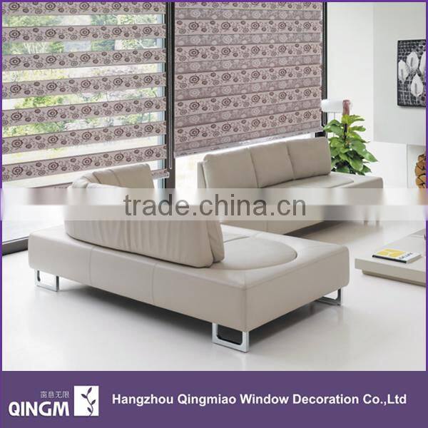 Top Grade Sunscreen Fabric Curtain Roller Jacquard Blind By China Supplier
