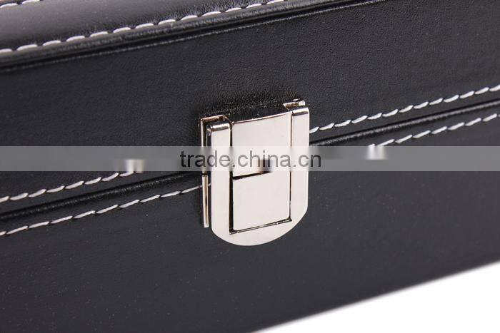 C34 ANPHY 6 pcs Watch Box High Grade Leather Flannelette Display Case