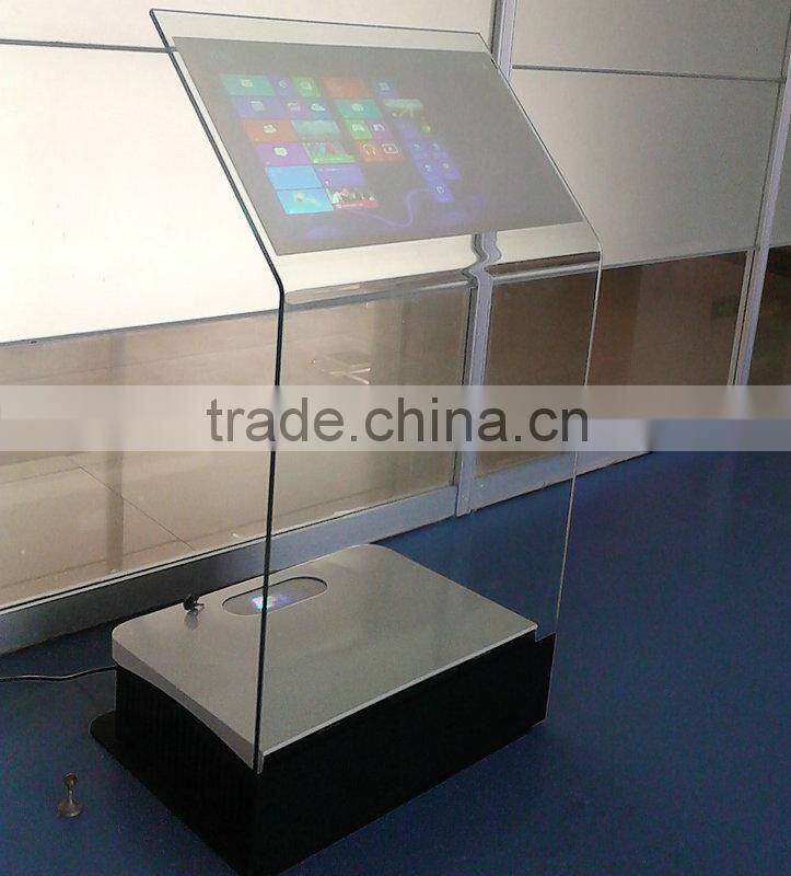 lobby holo projection computer kiosk