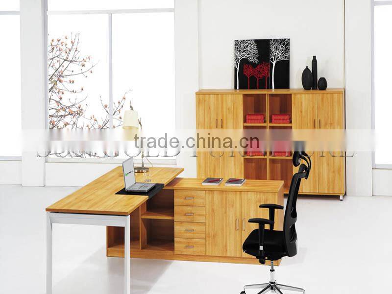 Modern popular office furniture, wooden Manager office table,office executive desk design (SZ-OD057)
