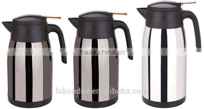 2015 new style antimicrobial stainless steel thermos coffee pot