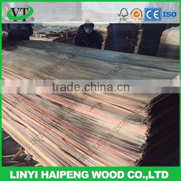 rotary cut 0.32mm grade A water gum face veneer instead of natural gurjan face veneer