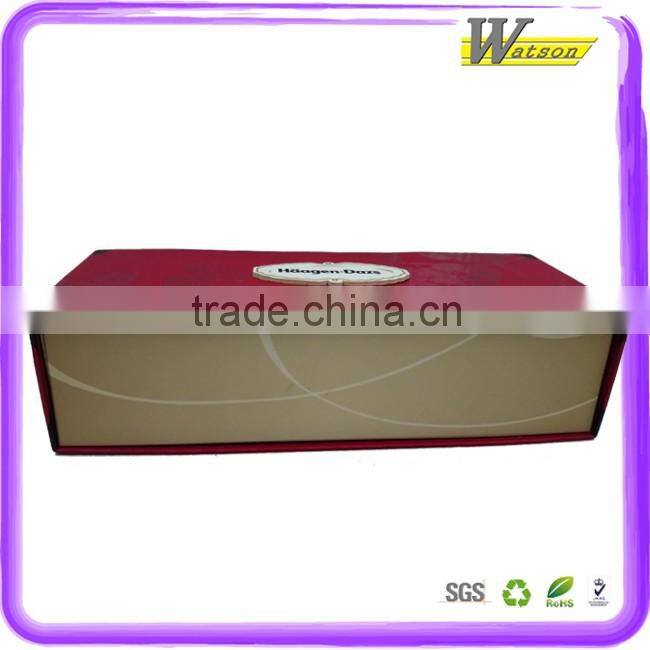 Nice Foldable Cardboard Recyclable Material Custom Packaging Box For Chocolate/Ice Cream