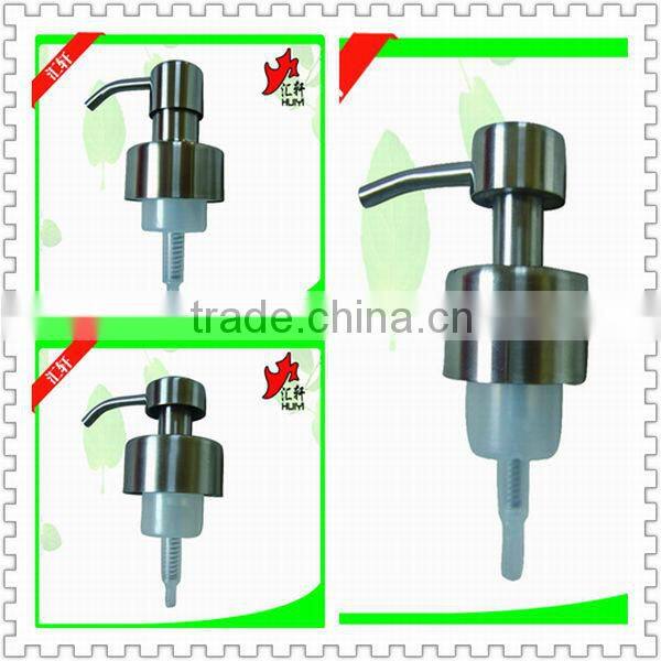 2014 high quality 304 stainless steel foaming lotion pump