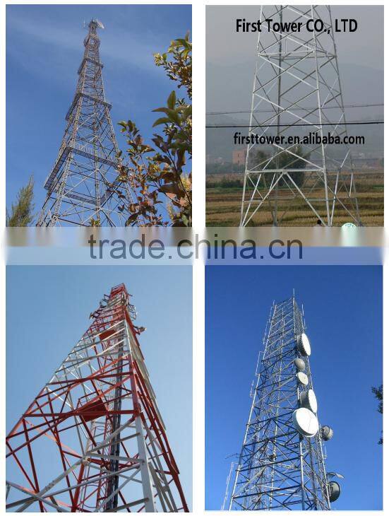 self supporting steel tube communication tower