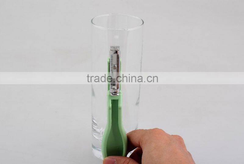 ABS+S/S 15*5.1 Kitchen tools fruit&vegetable peeler/Rotary type peeler