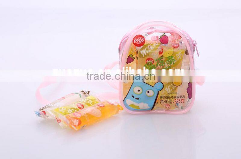 cute children food backpack bag packing jelly bar 225g