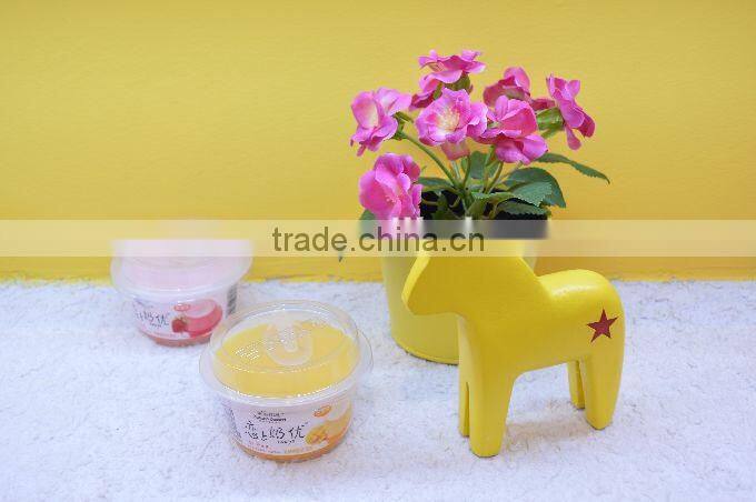 160g strawberry mango flavor lactobacillus Nouyo fruit cup jelly