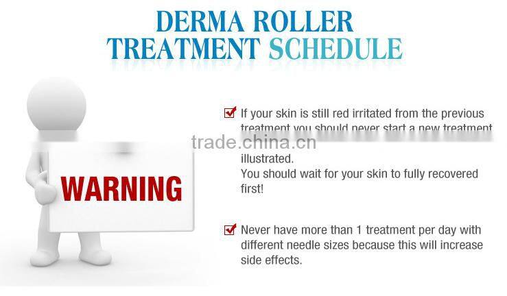 Medical micro needles ZGTS derma roller with titanium needles