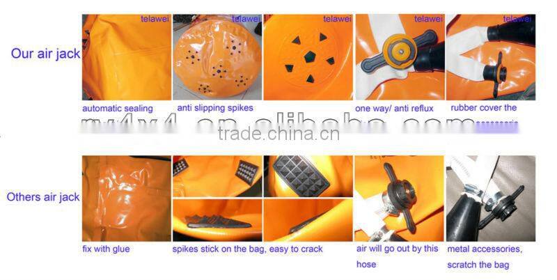 exhaust car jack/air jack