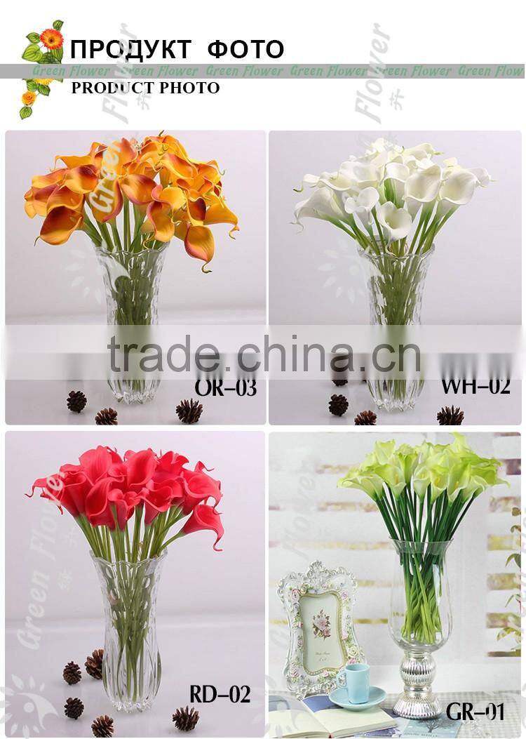 2016 Mini Calla Lily Real Touch Artificial Flowers wholesale for Home Wedding Party Decoration Decorative Flowers