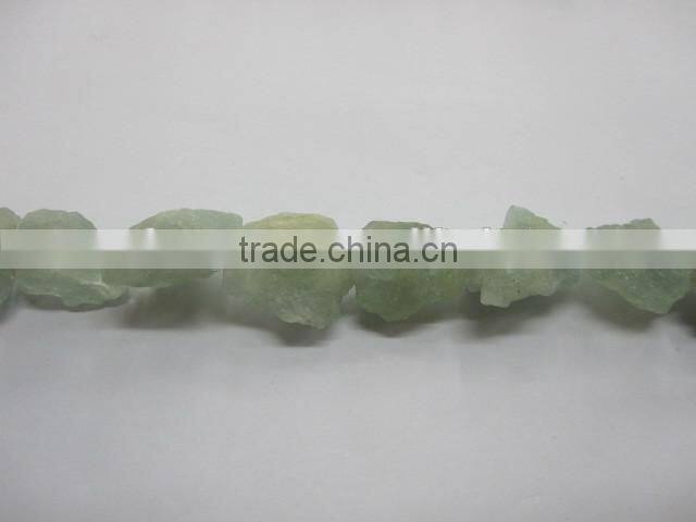 high quality rough aquamarine stone