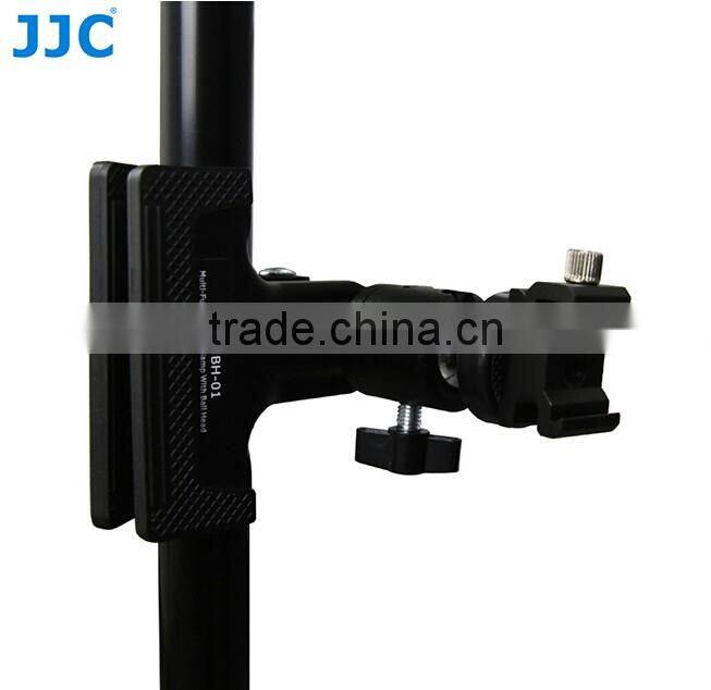 JJC CBH-01 Multi-Function Clip Clamp With 360 Turning Ball Head For Flash For Camera