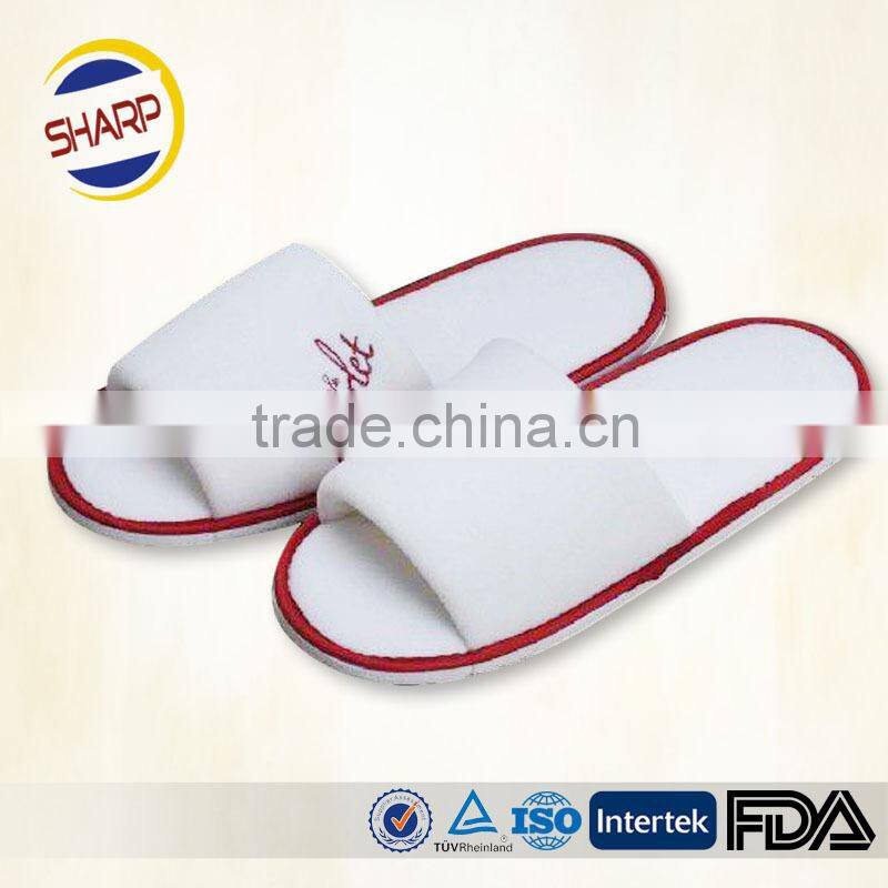 Exquisite indoor disposable hotel slippers / massaage slipper / lady slipper