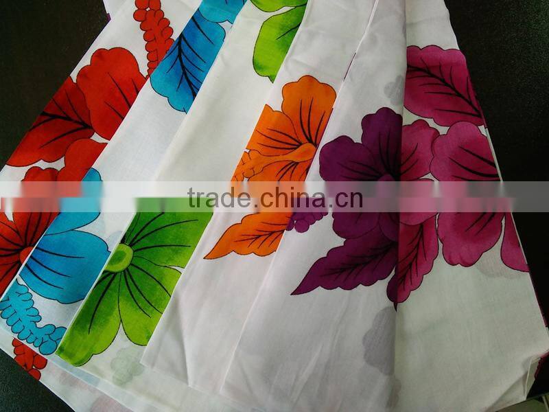 digital tropical print viscos rayon fabric at factory price