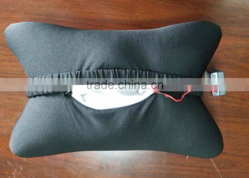 Bone type electric massage pillow/Electric magnetic vibration massage waist/The car with the waist pillow