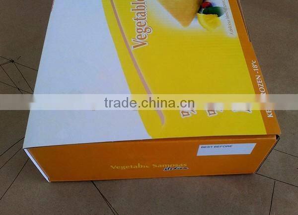 Best quality frozen food corrugated packing box