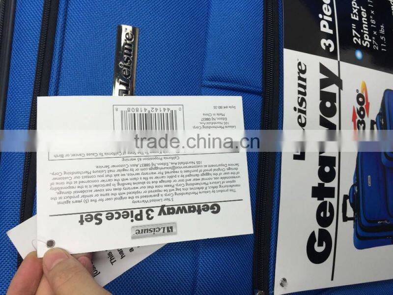 STOCK 3PCS LUGGAGE BAG SET