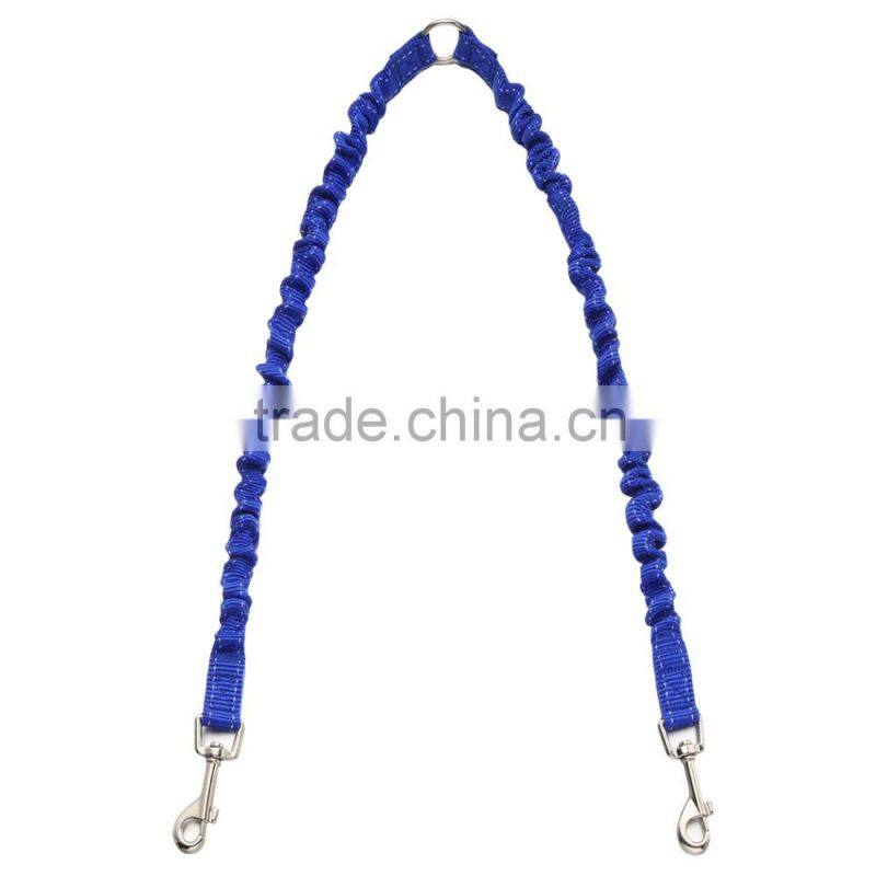 Homdox Pets Dog Leash Coupler Double Dog Walker Lead Elastic Two Dogs Leash Splitter AM002453