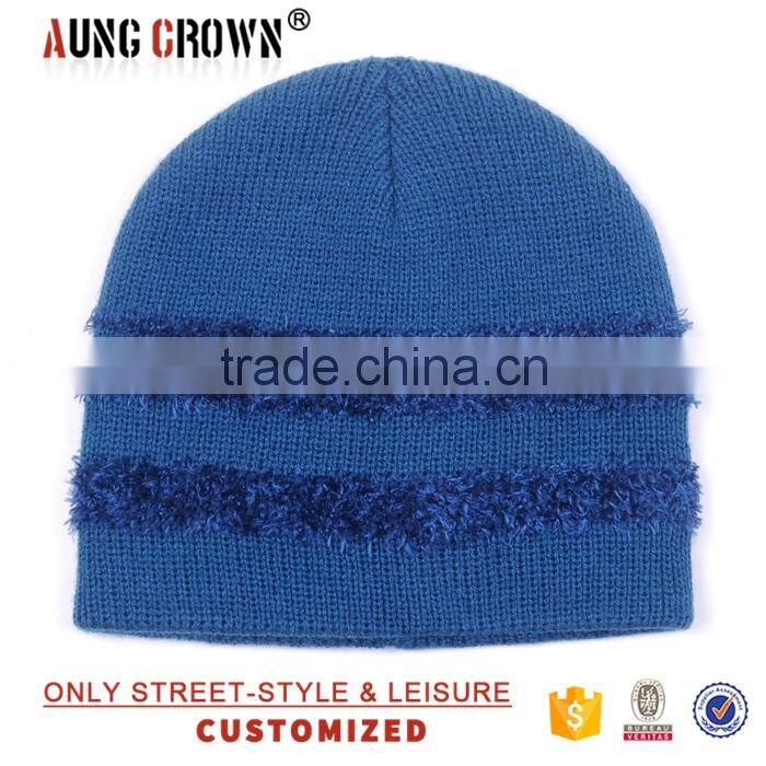 Custom Acrylic Beanie Hats Knitting Pattern