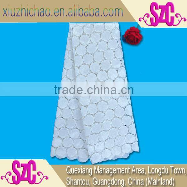 YQS2608-4 factory design blue woven lace fabric new sample
