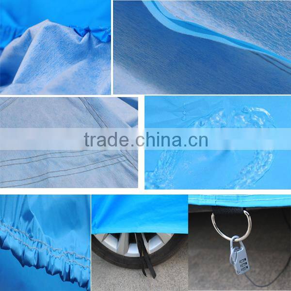 high qualtity aluminium foil car cover silver color