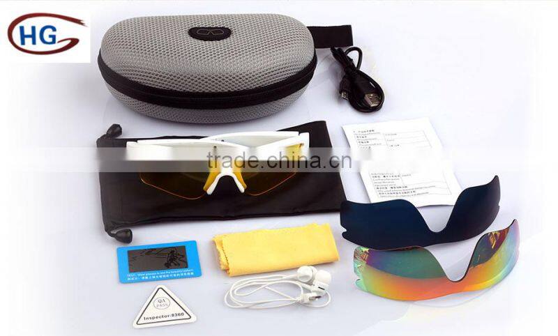 2015 Wholesale price bluetooth sunglasses wireless bluetooth headset sunglasses