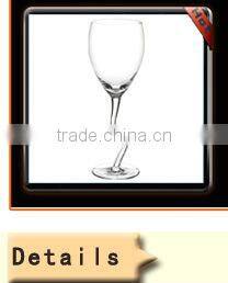 Hand Blown Crystal Wine Glasses /Clear Glassware