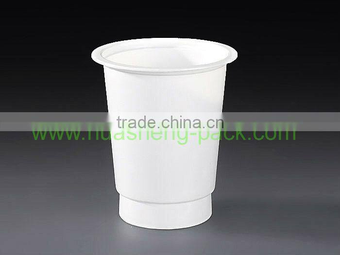 180ml pp plastic disposable chocolate stick cup for take away