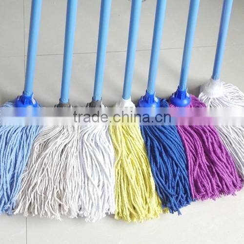 Plastic Socket Cotton Head Floor Cleaning Mop