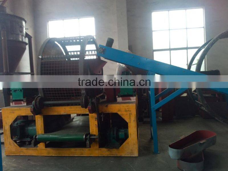 1200 Radial waste Tire crusher machine withhard alloy knife tire shredding machine Tire cutting tool