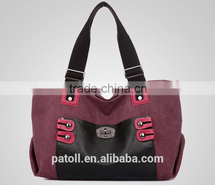 Printed cotton bag/promotional bag/custom printed custom canvas tote bag