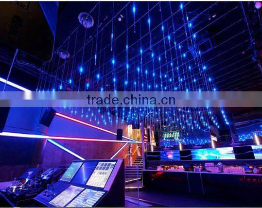 3d Addressable meteor led tube 18W rain drop working with madrix artnet