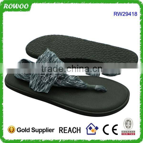 Sling Back Thong Sandals Prints Flip Flop Flat Thong Yoga Sandals