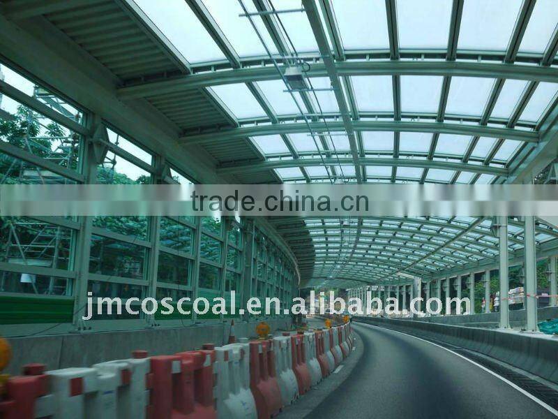 Highway aluminium noise barrier